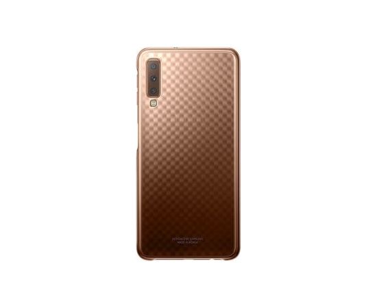 Samsung   Galaxy A7 2018 Gradation Cover Gold