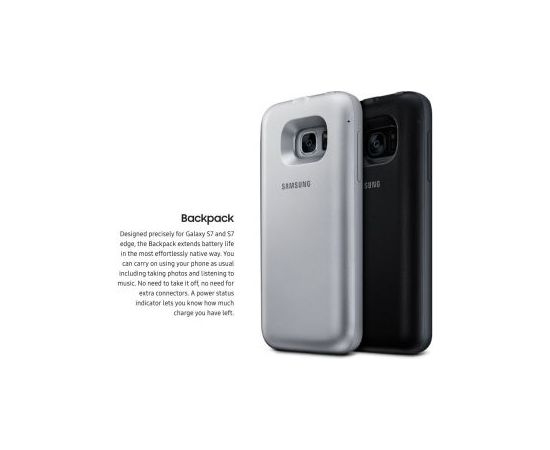 Samsung   Galaxy S7 G930F Back Pack EP-TG930BSE Silver