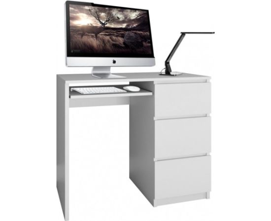 Top E Shop Topeshop LIMA PRAWE BIEL MAT computer desk White