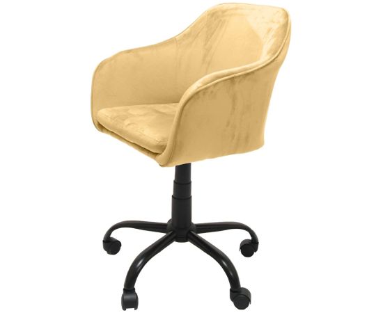 Top E Shop Topeshop FOTEL MARLIN ŻÓŁTY office/computer chair Padded seat Padded backrest