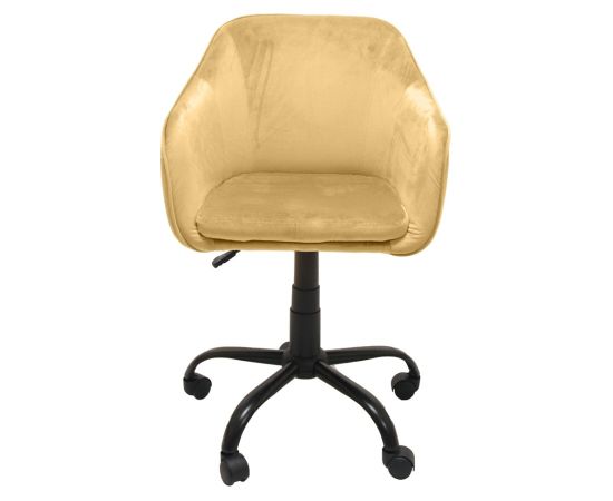 Top E Shop Topeshop FOTEL MARLIN ŻÓŁTY office/computer chair Padded seat Padded backrest