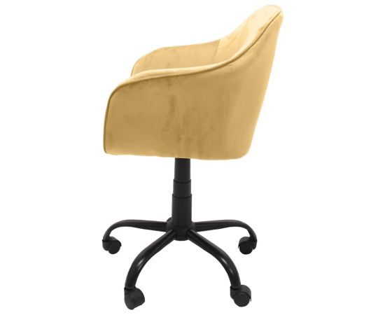 Top E Shop Topeshop FOTEL MARLIN ŻÓŁTY office/computer chair Padded seat Padded backrest