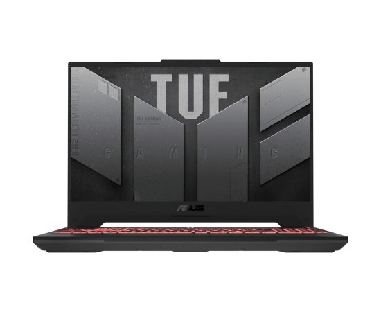 ASUS TUF Gaming A15 FA507UI-LP015W Ryzen 9 8945H 15.6"FHD 144Hz IPS-level 250nits AG 16GB DDR5 5600 SSD1TB GeForce RTX 4070 8GB WLAN+BT LAN Cam 90WHrs Win11 Mecha Gray