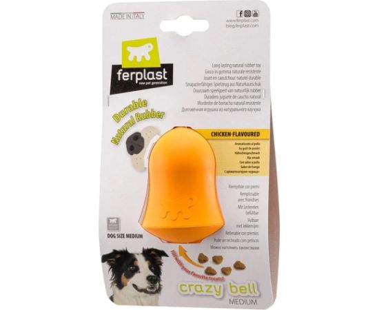 FERPLAST Crazy Bell Medium zabawka dla psa