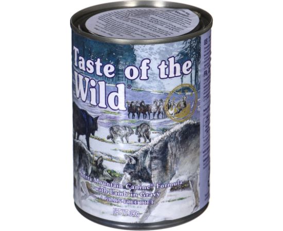 TASTE OF THE WILD Sierra Mountain - Wet dog food - 390 g