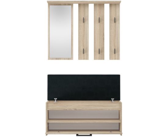 Top E Shop PARMA closet 100x35x180 cm, oak sonoma