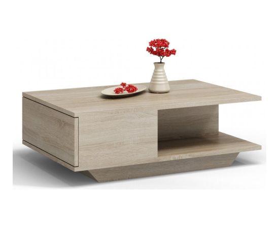 Top E Shop Topeshop DENVER SONOMA coffee/side/end table Coffee table Free-form shape 1 leg(s)