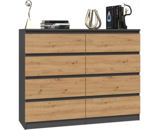 Top E Shop Topeshop M8 120 ANT/ART KPL chest of drawers