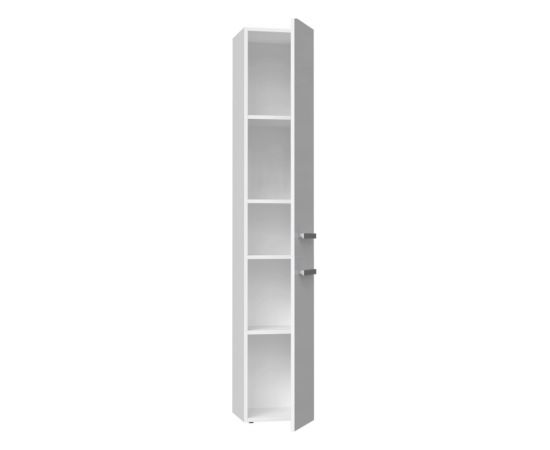 Top E Shop Bathroom cabinet NEL II 31x30x174 cm, white, glossy