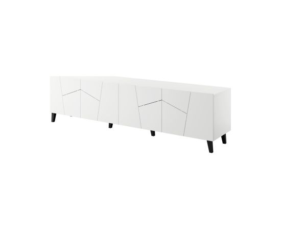 Cama Meble RTV cabinet ETNA 200x42x52 white matt