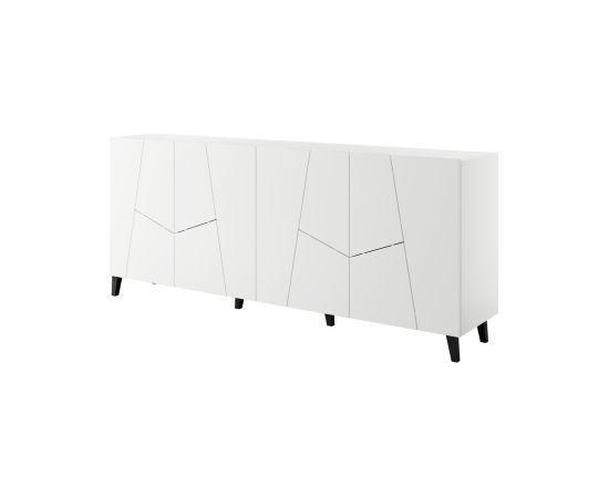 Cama Meble ETNA chest of drawers 200x42x82 white matt