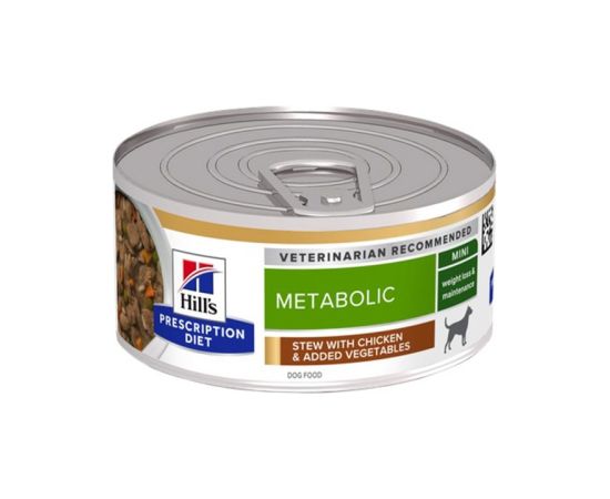 HILL'S Prescription Diet Metabolic Mini Chicken with vegetables - wet dog food - 156g