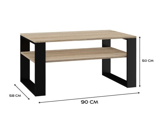 Top E Shop Topeshop MODERN 1P SON CZ coffee/side/end table Coffee table Rectangular shape 2 leg(s)