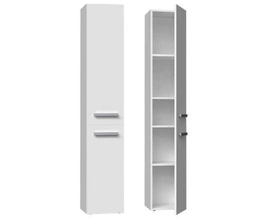 Top E Shop Bathroom cabinet NEL II 31x30x174 cm, matt white