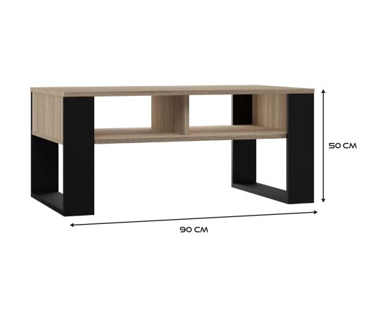 Top E Shop Topeshop MODERN 2P SON CZ coffee/side/end table Coffee table Rectangular shape 2 leg(s)