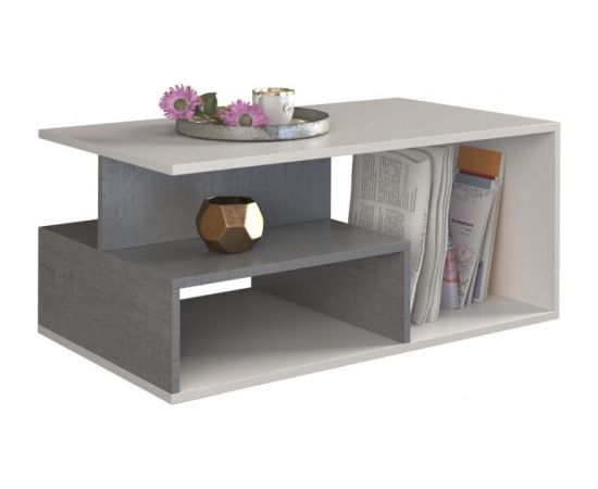 Top E Shop Topeshop PRIMA BETON BIEL coffee/side/end table Coffee table Free-form shape 1 leg(s)