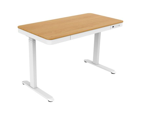 Tuckano Electric height adjustable desk ET119W-C white/oak