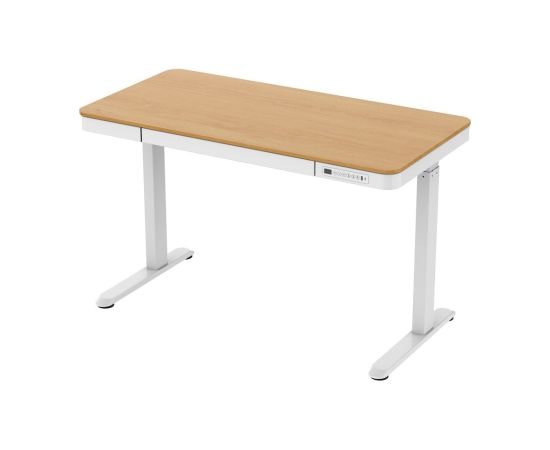 Tuckano Electric height adjustable desk ET119W-C white/oak