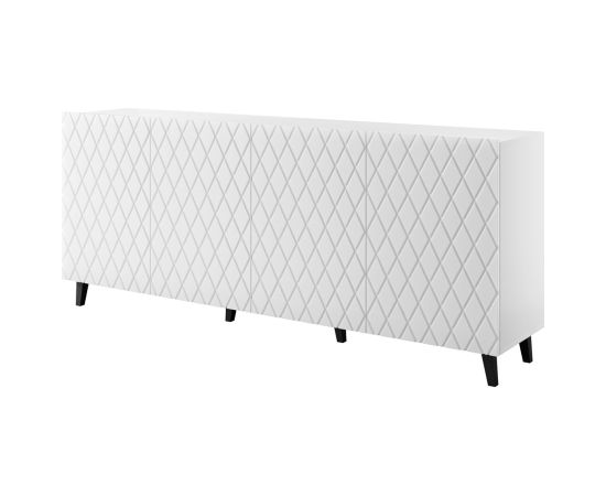 Cama Meble ASTI chest of drawers 200x42x82 white matt