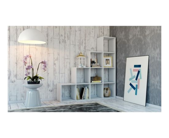 Top E Shop Topeshop STEP BIEL 4X4 living room bookcase