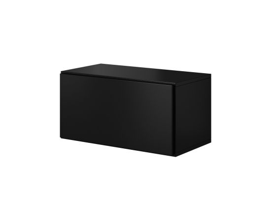 Cama Meble Cama full storage cabinet ROCO RO3 75/37/39 black/black/black