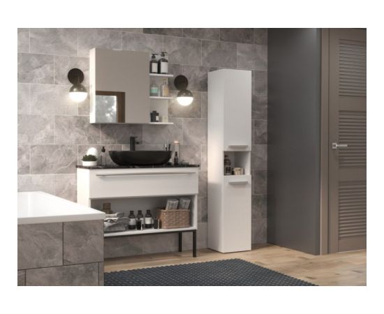 Top E Shop Bathroom cabinet NEL I 31x30x174 cm, matt white