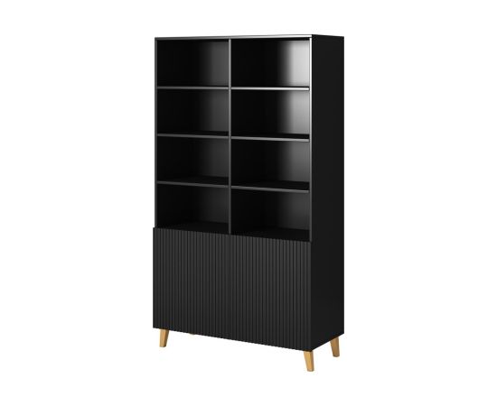 Cama Meble PAFOS bookcase 100x40x176.5 cm matte black