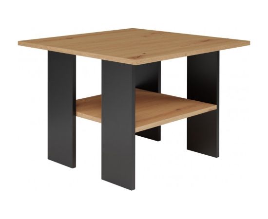 Top E Shop MODERNA Table 60x60x45 cm Artisan Oak/Black