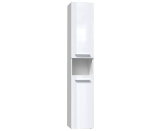 Top E Shop Bathroom cabinet NEL III 31x30x174 cm, white, glossy