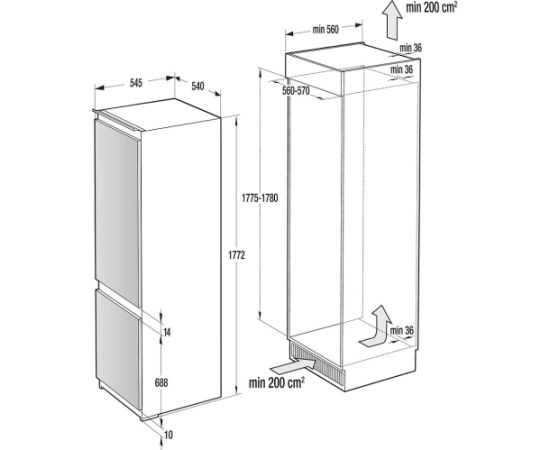 Gorenje NRKI218EA0