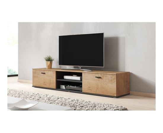 Cama Meble Cama TV stand SOHO 180 lefkas oak/black