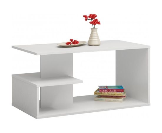 Top E Shop Topeshop ŁAWA DALLAS BIEL coffee/side/end table Coffee table Free-form shape 1 leg(s)