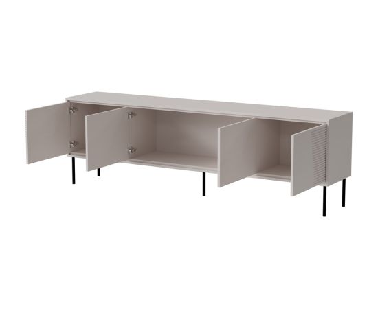 Cama Meble RTV cabinet ABI 4D 200x38x62 cashmere matt