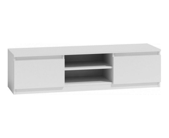 Top E Shop Topeshop RTV140 BIEL TV stand/entertainment centre 2 shelves