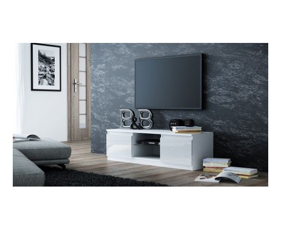 Top E Shop Topeshop RTV120 BIEL P SZ TV stand/entertainment centre 2 shelves