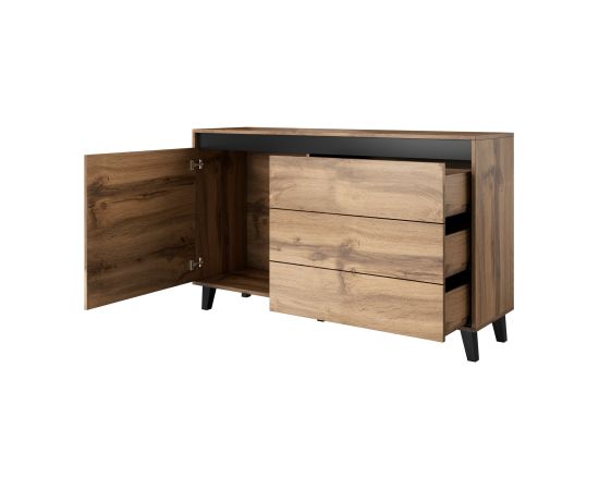 Cama Meble Cama chest of drawers NORD wotan oak/antracite