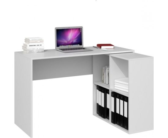 Top E Shop Topeshop BIURKO PLUS BIEL computer desk White