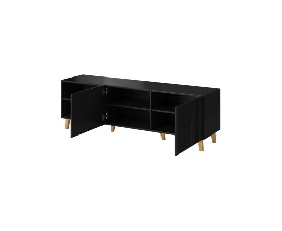 Cama Meble Cama RTV cabinet PAFOS 150x42x52 Black matt