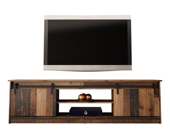 Cama Meble RTV GRANERO 200x56.7x35 old wood cabinet