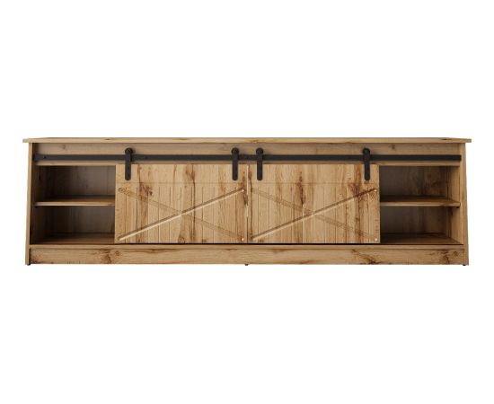 Cama Meble RTV GRANERO cabinet 200x56.7x35 oak wotan