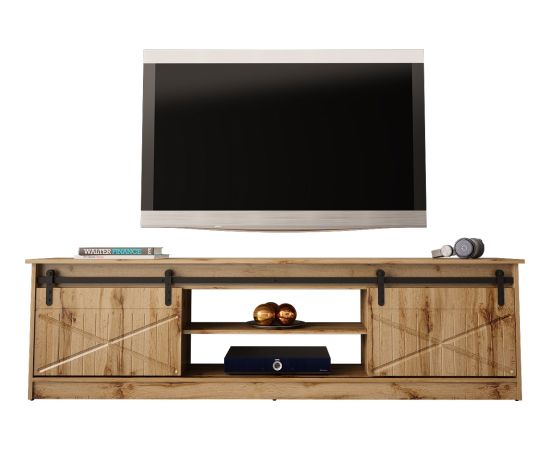 Cama Meble RTV GRANERO cabinet 200x56.7x35 oak wotan