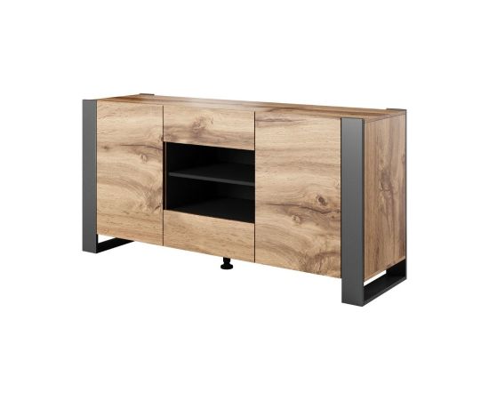 Cama Meble Cama chest of drawers WOOD wotan oak/antracite