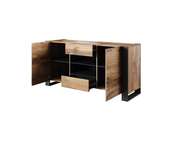 Cama Meble Cama chest of drawers WOOD wotan oak/antracite