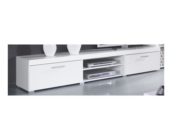 Cama Meble Cama TV stand 200 SAMBA white/white gloss