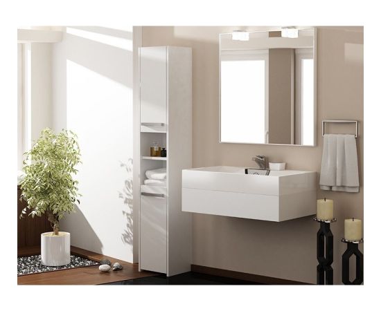 Top E Shop Topeshop S30 BIEL bathroom storage cabinet White