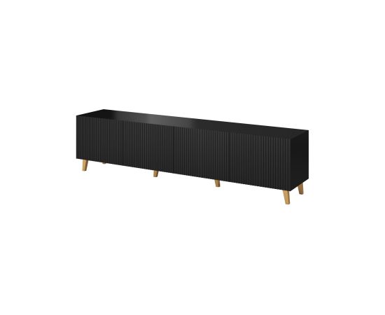 Cama Meble Cama RTV cabinet PAFOS 200x42x52 Black matt