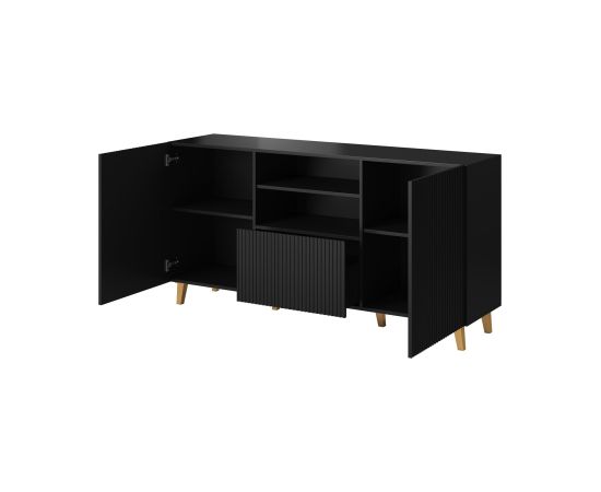 Cama Meble Cama Commode PAFOS 150x42x82 Black matt