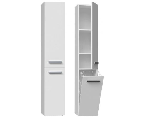 Top E Shop Bathroom cabinet NEL IV 31x30x174 cm, matt white