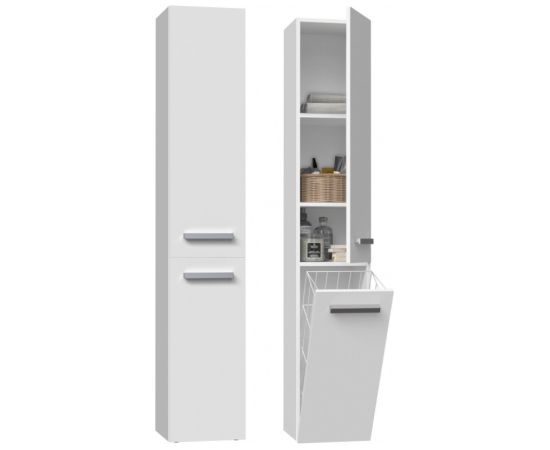 Top E Shop Bathroom cabinet NEL IV 31x30x174 cm, matt white