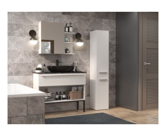 Top E Shop Bathroom cabinet NEL IV 31x30x174 cm, matt white